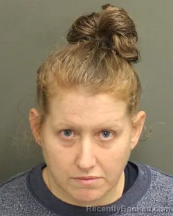 Mugshot of Laura Michelle Meyer booked in Orange County, Florida on September 26, 2026