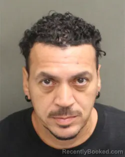 Mugshot of Daniel Herminio Jr Lebron booked in Orange County, Florida on September 26, 2026