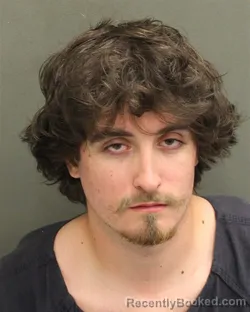 Mugshot of Tyler Anthony Galt booked in Orange County, Florida on September 26, 2026