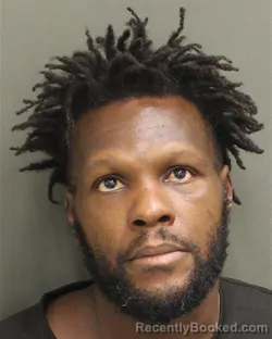Mugshot of Reginald Demarcus Williams booked in Orange County, Florida on September 26, 2026