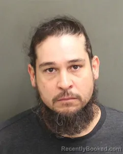Mugshot of Cristian Grafals booked in Orange County, Florida on September 26, 2026