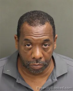 Mugshot of Larry Gooden booked in Orange County, Florida on September 27, 2026