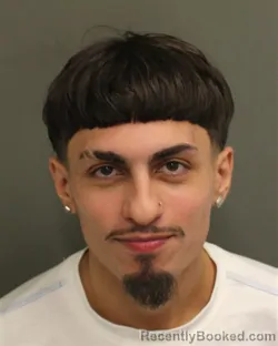 Mugshot of Jadrian Alvin Rodriguez booked in Orange County, Florida on September 27, 2026