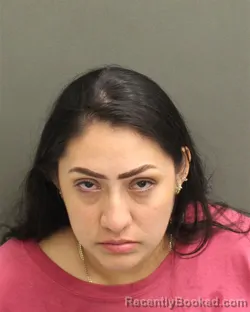 Mugshot of Ivana Lucia Garciagodinez booked in Orange County, Florida on September 27, 2026