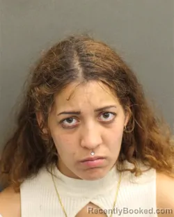 Mugshot of Lynnette Corchado booked in Orange County, Florida on September 27, 2026