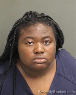 Mugshot of Mikayla Leann Jones booked in Orange County, Florida on September 27, 2026
