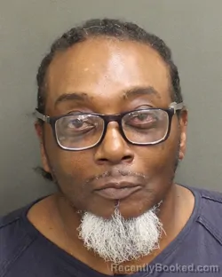 Mugshot of Lorenzo Lavell Brown booked in Orange County, Florida on September 27, 2026