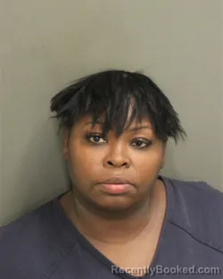 Mugshot of Harvetta Darcel Jones booked in Orange County, Florida on September 27, 2026