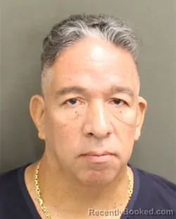 Mugshot of Robert Lucena booked in Orange County, Florida on September 28, 2026