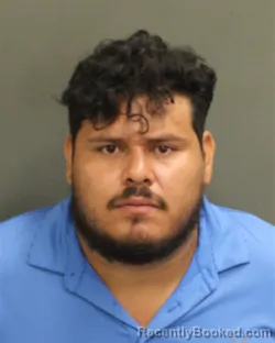 Mugshot of Jose Manuel Sanchezhernandez booked in Orange County, Florida on September 28, 2026
