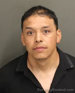 Mugshot of Ricardo Alvarezmoreno booked in Orange County, Florida on September 28, 2026