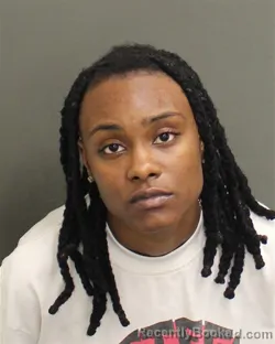 Mugshot of Javia Natae Donn booked in Orange County, Florida on September 28, 2026