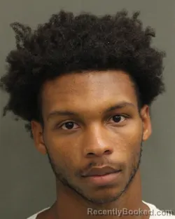 Mugshot of Davonte Christopher Bullock booked in Orange County, Florida on September 28, 2026