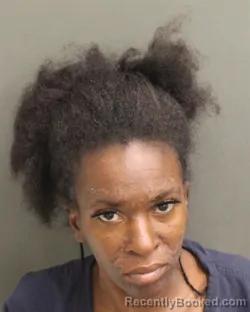 Mugshot of Britney L Jones booked in Orange County, Florida on September 28, 2026