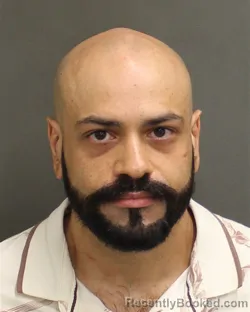 Mugshot of Vishal Jonathan Subhit booked in Orange County, Florida on September 28, 2026