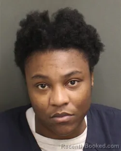 Mugshot of Jamiya Patrice Hall booked in Orange County, Florida on September 28, 2026