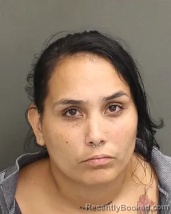Mugshot of Ivette Ramosvega booked in Orange County, Florida on September 28, 2026