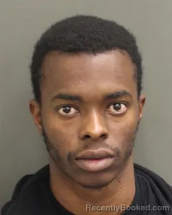 Mugshot of Jah Sheem Graham booked in Orange County, Florida on September 28, 2026