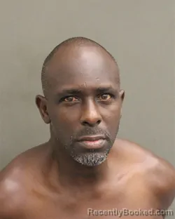 Mugshot of Ramon Harris booked in Orange County, Florida on September 28, 2026