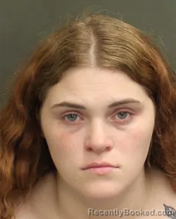 Mugshot of Kaitlyn Denise Crawford booked in Orange County, Florida on September 28, 2026