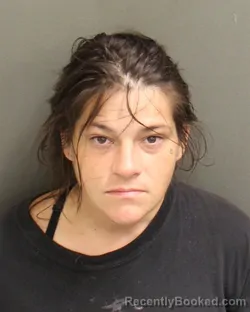 Mugshot of Brianna Raquel Drummond booked in Orange County, Florida on September 28, 2026