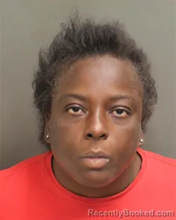 Mugshot of Kerone Tracyann Robinson booked in Orange County, Florida on September 29, 2026