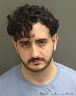 Mugshot of Abderrahman Belfakih booked in Orange County, Florida on September 29, 2026