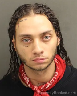Mugshot of Jason Wilfredo Rosario booked in Orange County, Florida on September 29, 2026