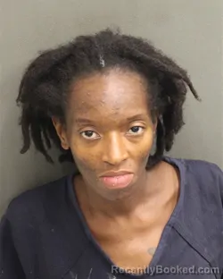 Mugshot of Kaniesha Tinia Sapp booked in Orange County, Florida on September 29, 2026