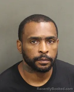 Mugshot of Antoine Maurice Brown booked in Orange County, Florida on September 29, 2026