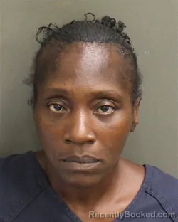 Mugshot of Kwana Sheree Hamilton booked in Orange County, Florida on September 29, 2026
