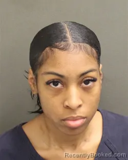 Mugshot of Isiss Arielle Harrison booked in Orange County, Florida on September 29, 2026