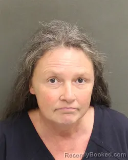 Mugshot of Sheila L Wittenmeier booked in Orange County, Florida on September 29, 2026