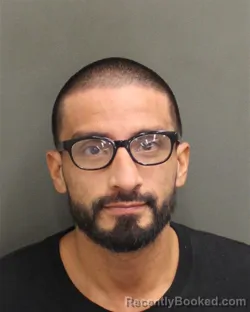 Mugshot of Edgar Antonio Toledo booked in Orange County, Florida on September 29, 2026
