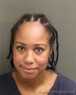 Mugshot of Taliah Ciearra Nick Watson booked in Orange County, Florida on September 29, 2026