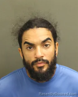 Mugshot of Rey David Arroyohernandez booked in Orange County, Florida on September 29, 2026