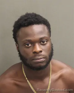 Mugshot of Tavaris Deonte Bauvois booked in Orange County, Florida on September 29, 2026