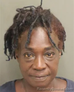 Mugshot of Jeannia Cotrell Lorraine booked in Orange County, Florida on September 29, 2026