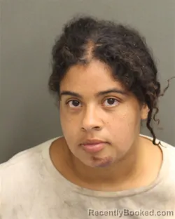 Mugshot of Lydia Marie Montanez booked in Orange County, Florida on September 29, 2026