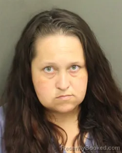 Mugshot of Stacey Paige Herrera booked in Orange County, Florida on September 30, 2026