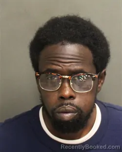 Mugshot of Ontario Demetrius Terry booked in Orange County, Florida on September 30, 2026