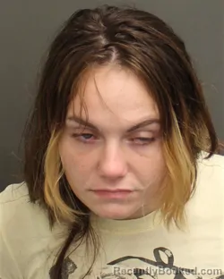 Mugshot of Erin Paige Winkler booked in Orange County, Florida on September 30, 2026