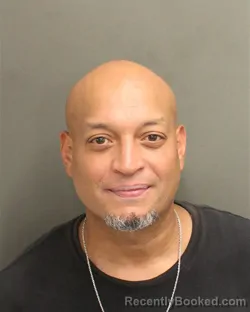 Mugshot of David E Martinez booked in Orange County, Florida on October 1, 2026
