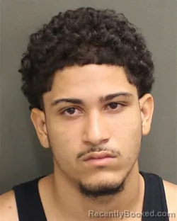 Mugshot of Angel Gabriel Cruzgarcia booked in Orange County, Florida on October 1, 2026