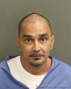 Mugshot of Jesus Jr Garcia booked in Orange County, Florida on October 1, 2026