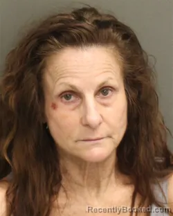 Mugshot of Kelly Ann Nimphius booked in Orange County, Florida on October 1, 2026