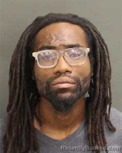Mugshot of Laurenzo Terrell Jones booked in Orange County, Florida on October 1, 2026