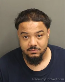 Mugshot of Nelson Josvani Ray Hernandez booked in Orange County, Florida on October 1, 2026