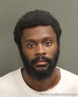Mugshot of Travon Dacarious Brown booked in Orange County, Florida on October 1, 2026