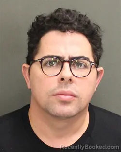Mugshot of Wesley Garciademedeiros booked in Orange County, Florida on October 1, 2026